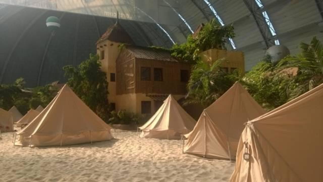 Zelte Tropical Islands Resort