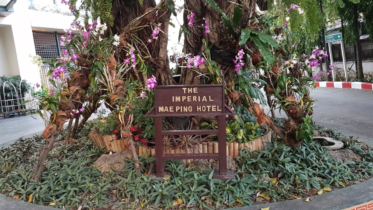 Eingangsbereich Hotel The Imperial Mae Ping