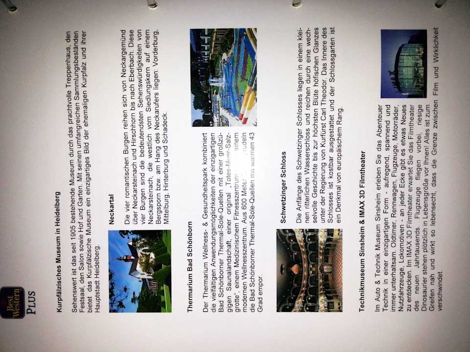 Ausflugsprogramme Best Western Plus Palatin Kongresshotel