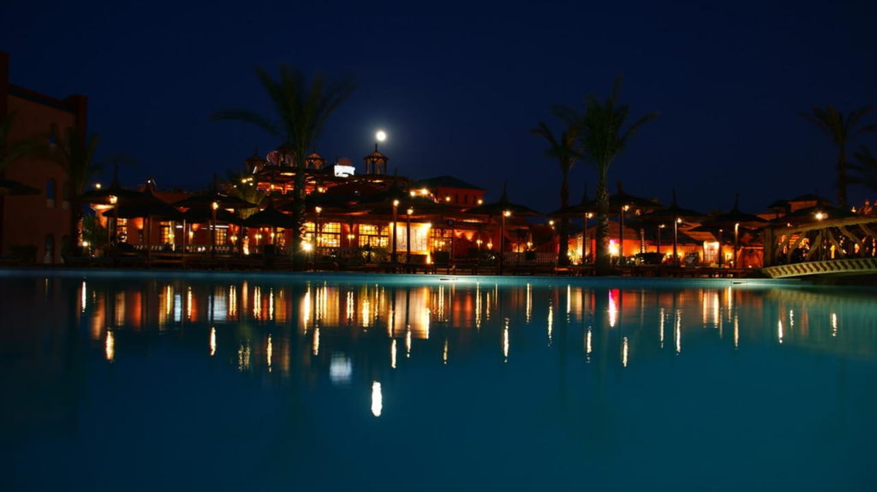 Aqua Vista recepcjia i Sunset Bar Pickalbatros Aqua Vista Resort - Hurghada