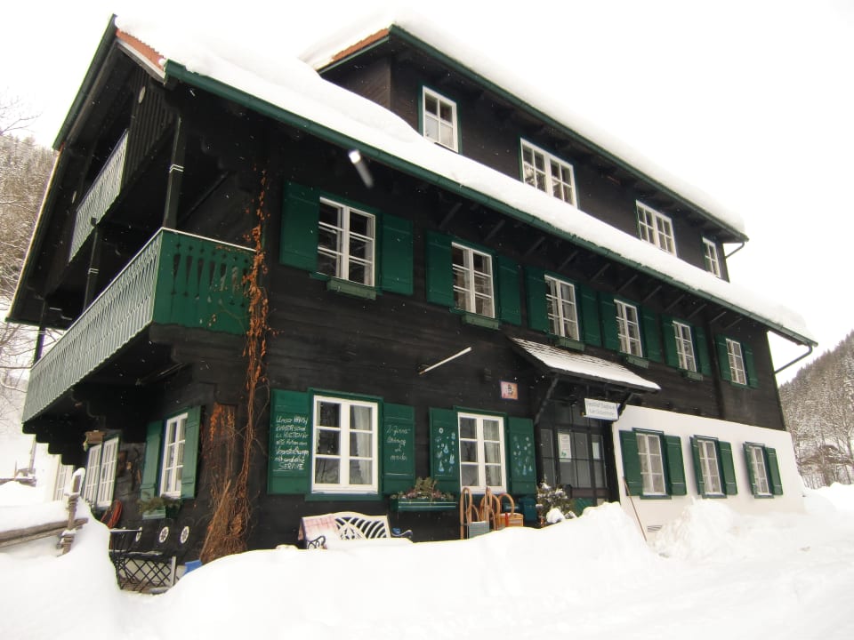 Im Winter Gasthof Sagbauer