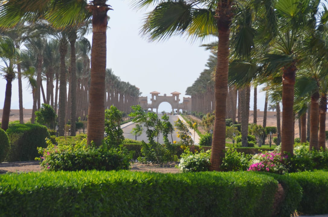Zufahrt Cleopatra Luxury Resort Makadi Bay
