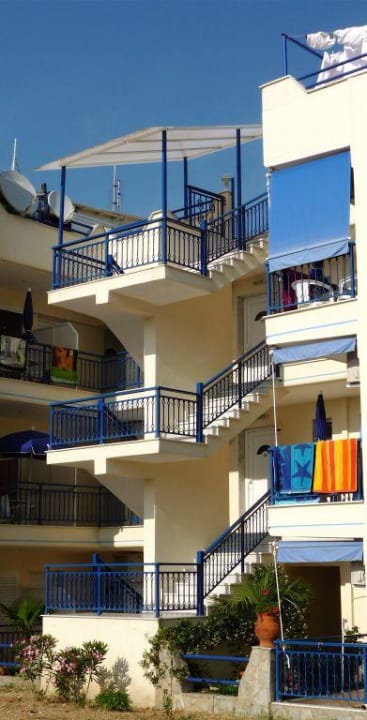 Rückansicht Hotel Apollon Hotel Apollon