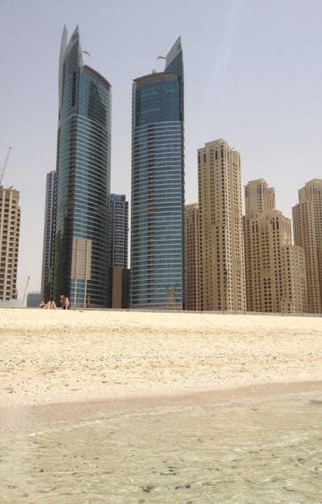 Wasser und Hotel Blue Beach Tower The Walk JBR