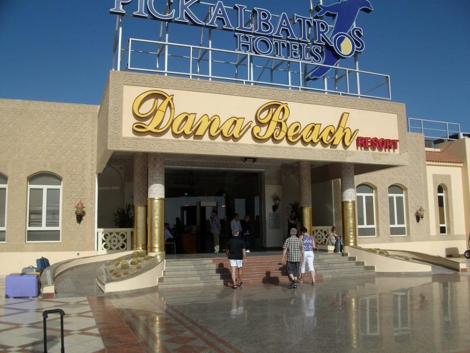 Eingang Pickalbatros Dana Beach Resort - Hurghada