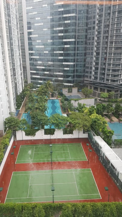 Ausblick aus dem 17. Stock Hotel Amara