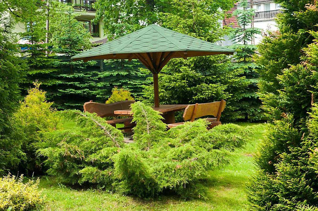 Garten vom Haus Eichendorff-Dębowy Dwór Dębowy Dwór