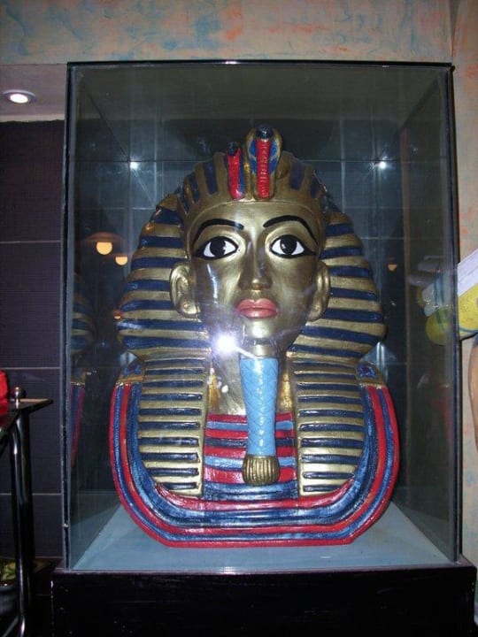 Dekoration im Eingang beim Si Omar Pickalbatros Aqua Vista Resort - Hurghada