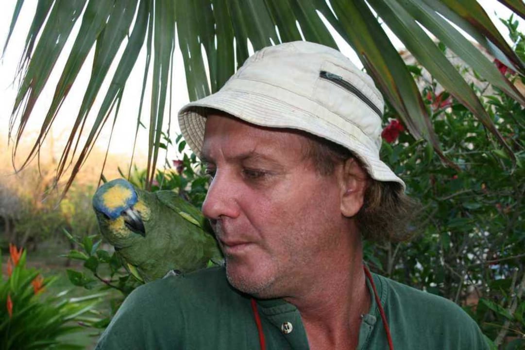 Miguel mit seinem Liebling Finca Maribel