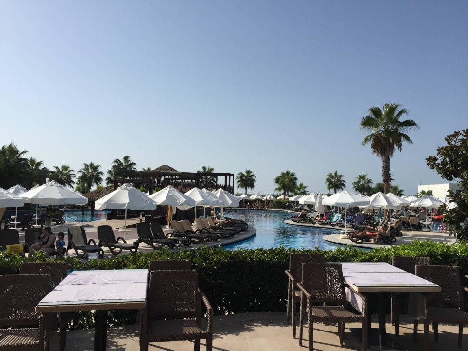 Blick vom Frühstück aus Sherwood Dreams Resort