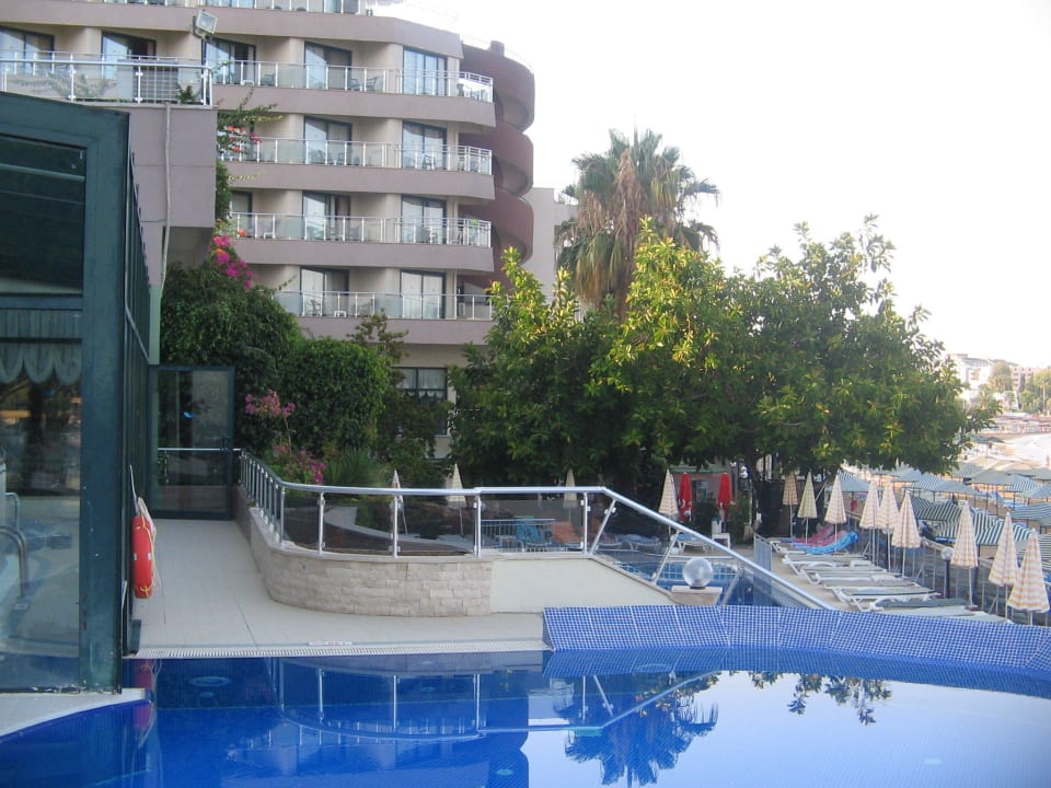 Kleiner Pool Aska Hotel Just in Beach