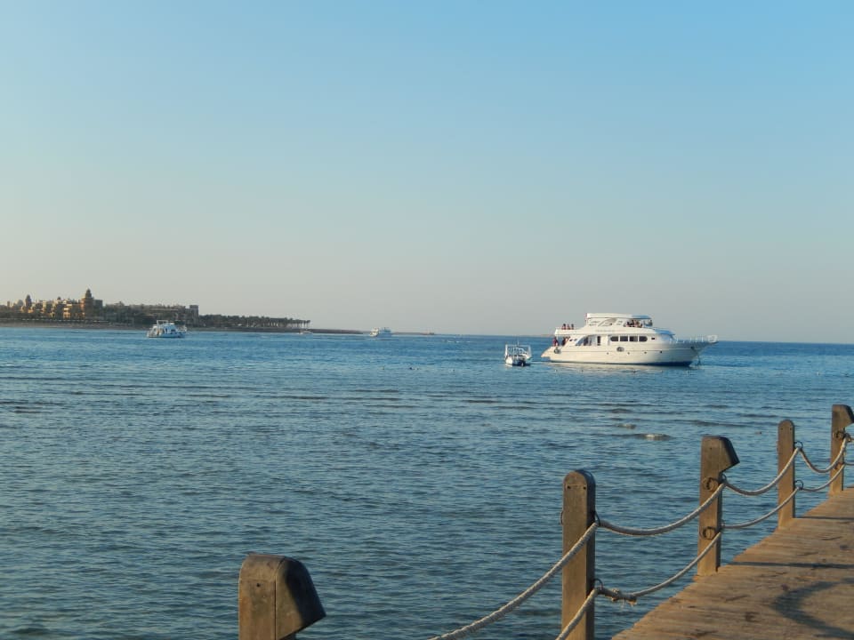 Vom Steg aus Stella Beach Resort & Spa Makadi Bay