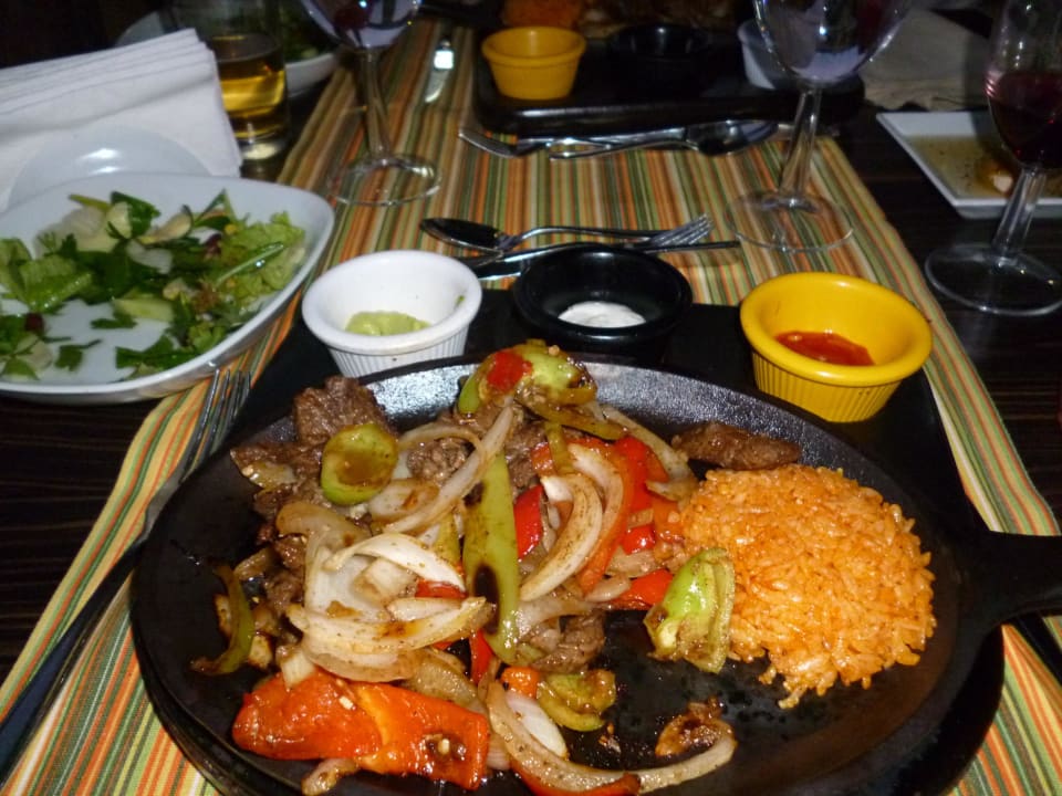 Menü-Restaurant mexikanisch Crystal Flora Beach Resort