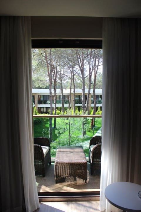 Blick vom Balkon am Schlafzimmer Nirvana Mediterranean Excellence