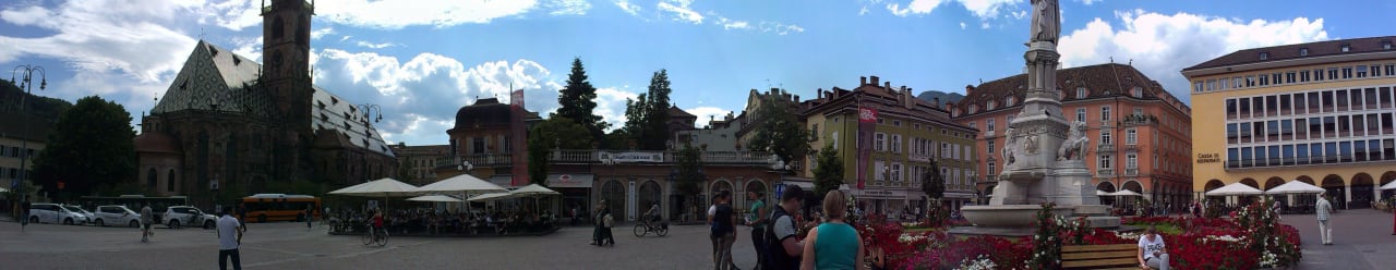 Ansicht vom Waltherplatz Stadt Hotel Citta