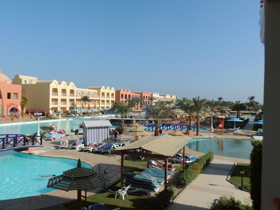 Blick vom Balkon Titanic Beach Spa & Aqua Park