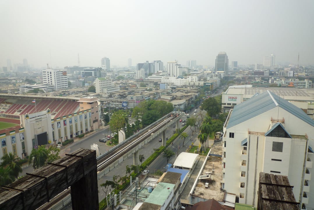 Blick vom Pool (Endstation BTS) Siam@Siam Design Hotel Bangkok