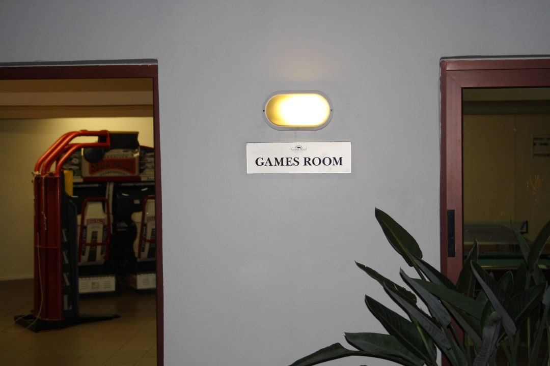 Games Room Grand Hotel Holiday Resort