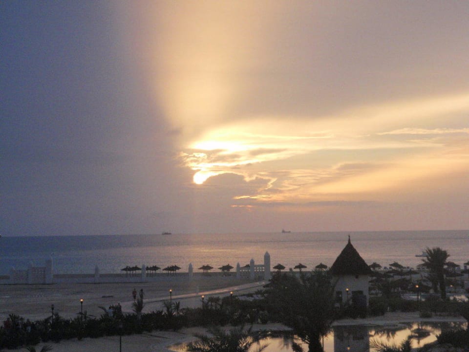 Sonnenuntergang Hotel Riu Karamboa