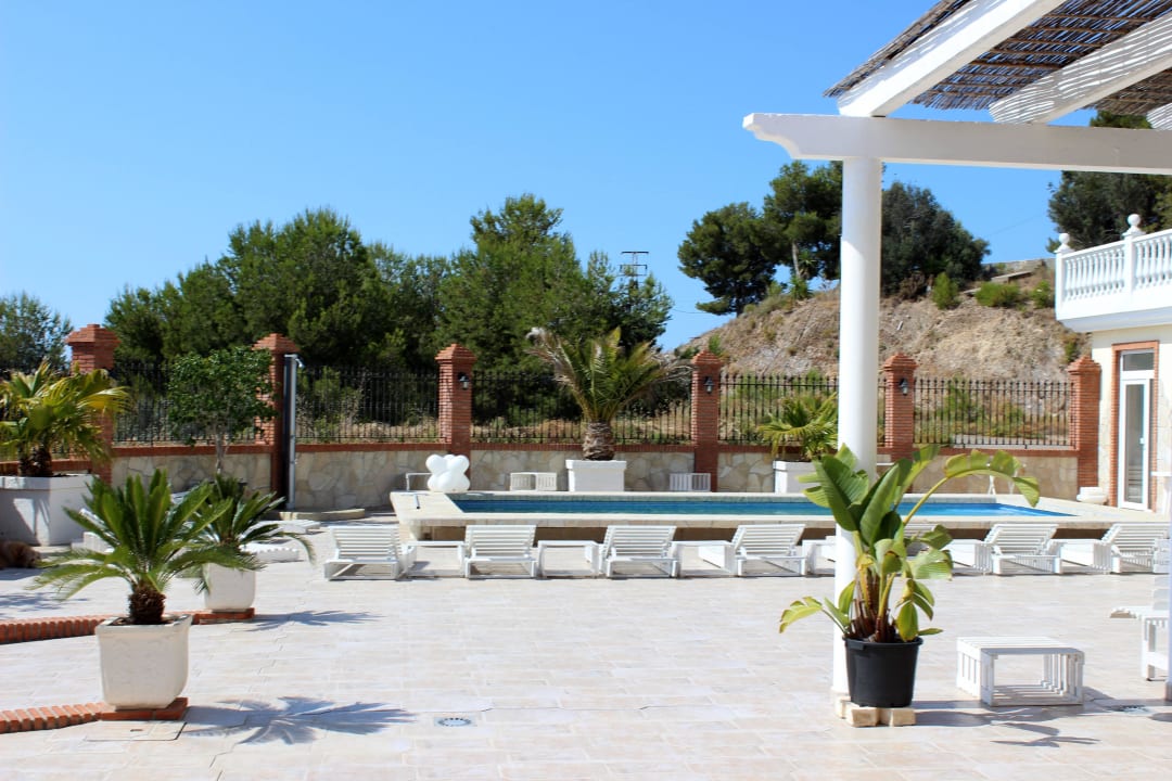 Terrasse und Polobereich Casa Erica