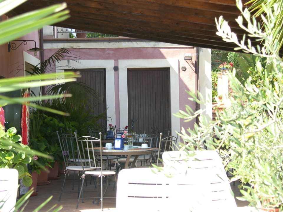 Frühstücksterrasse Agriturismo Villa Luca