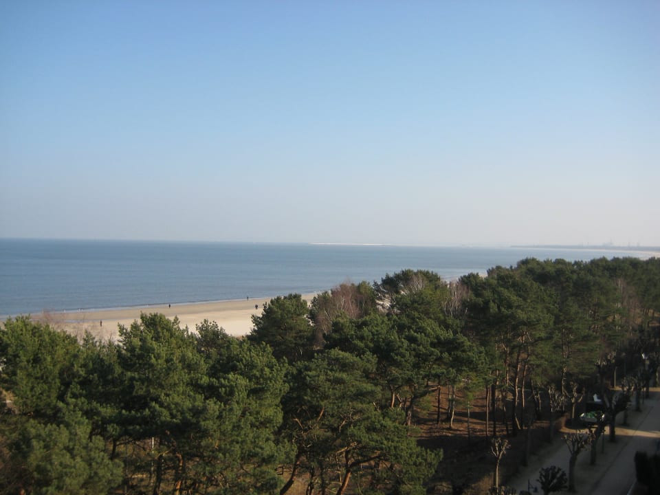 Ausblick vom Terrassenrestaurant Strandhotel Ahlbeck
