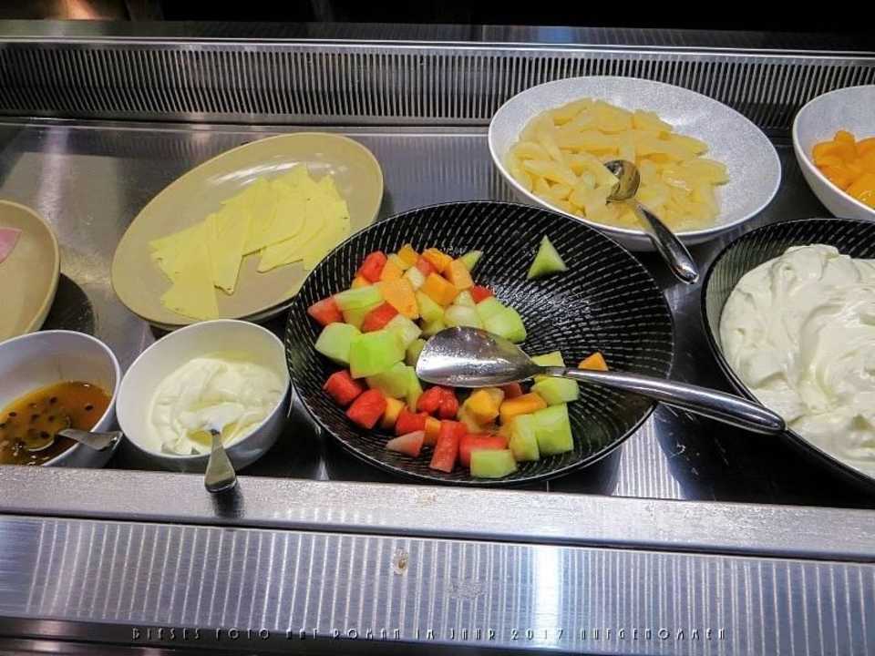 Frühstücksbüffet Travelodge Hobart