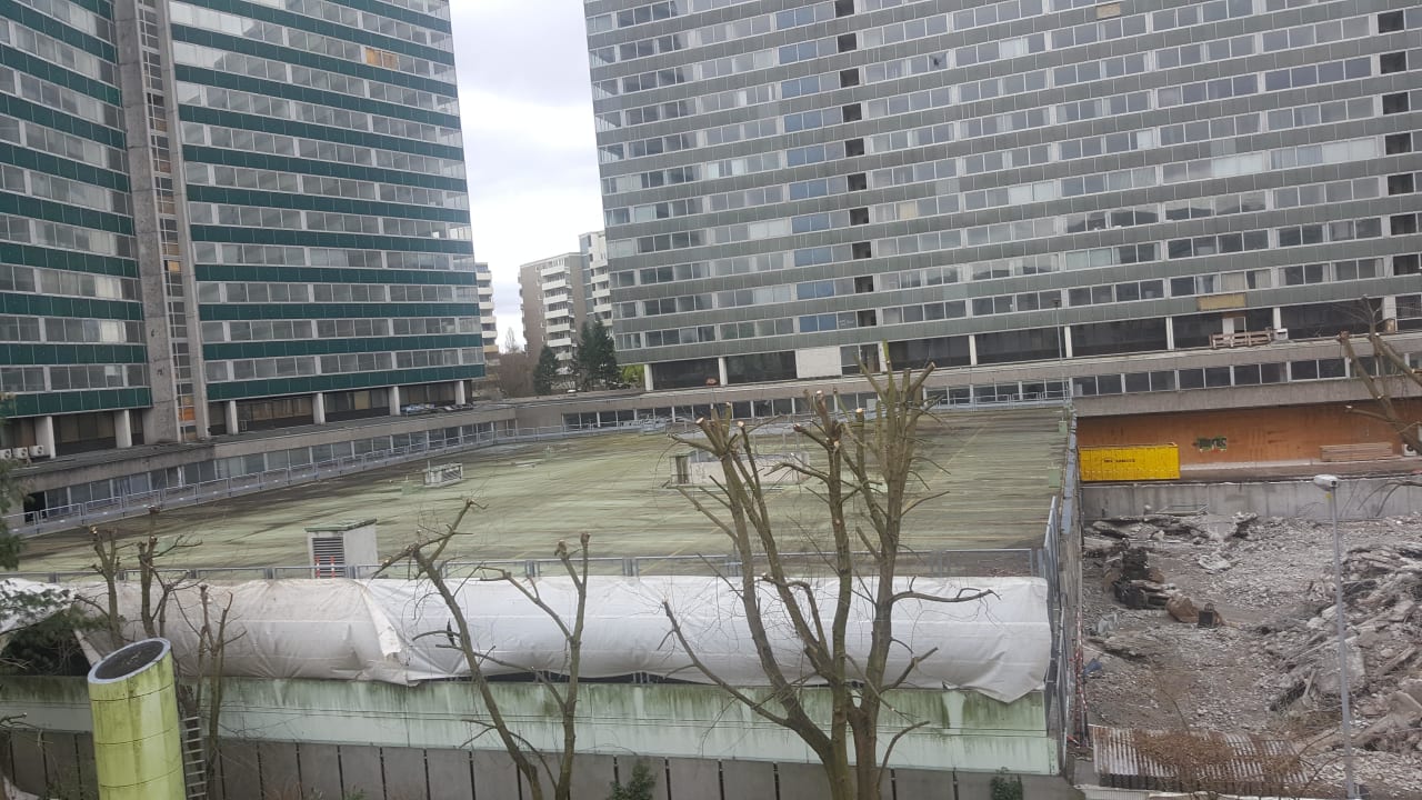 Zimmerausblick  Best Western Macrander Hotel Frankfurt/Kaiserlei