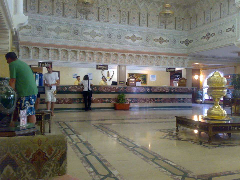 Rezeption Pickalbatros Alf Leila Wa Leila Resort - Neverland Hurghada