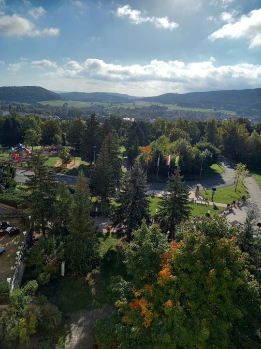Ausblick AHORN Berghotel Friedrichroda