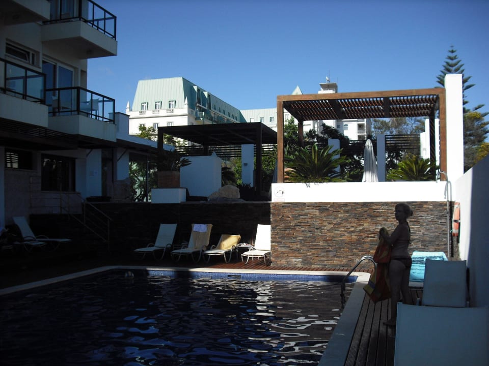 Unterer Poolbereich Hotel Saboia