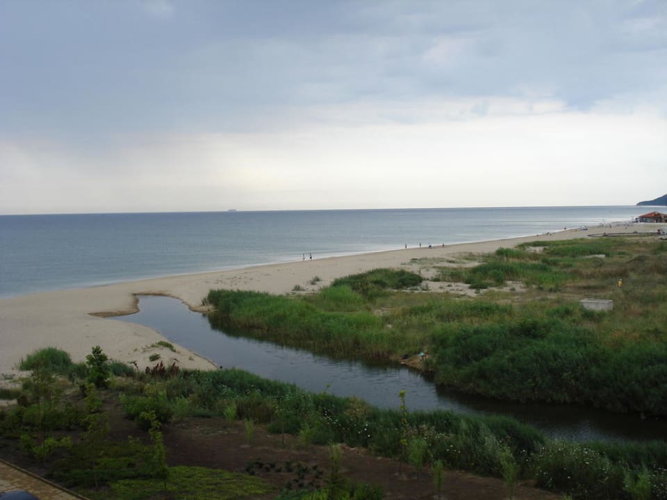 Ausblick vom Zimmer-Balkon Sol Luna Bay