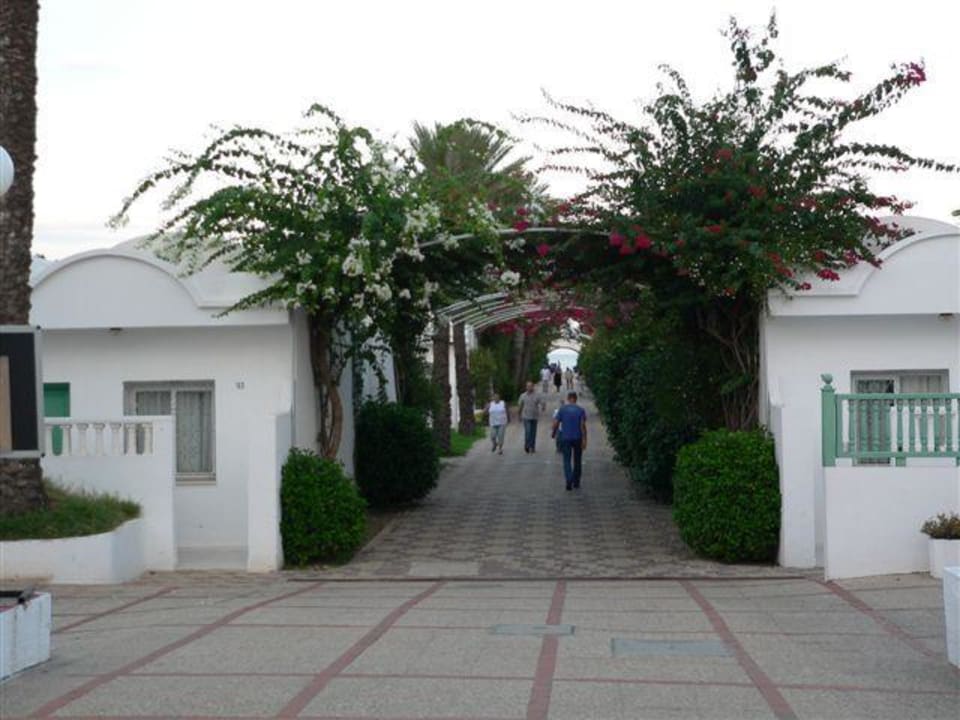 Der Weg zum Strand El Mouradi Club Kantaoui