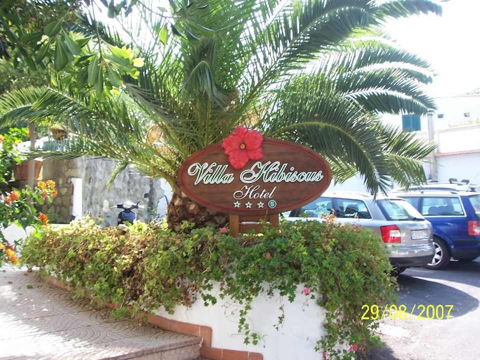 Eingangsbereich Hotel Villa Hibiscus