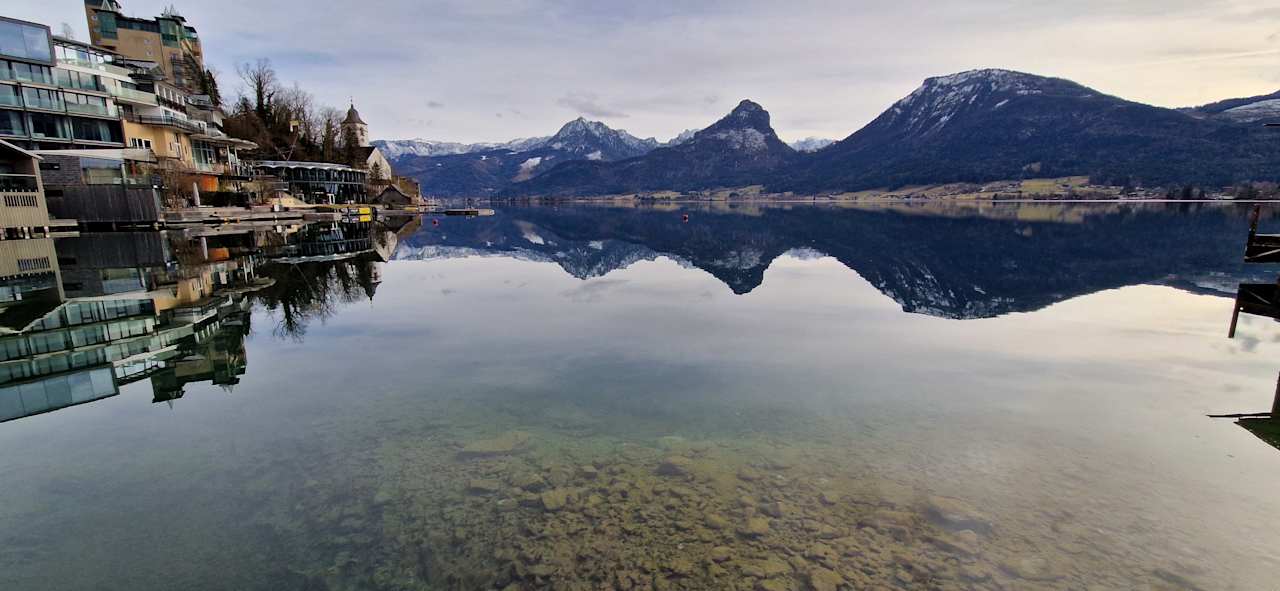 Außenansicht Hotel Seevilla Wolfgangsee