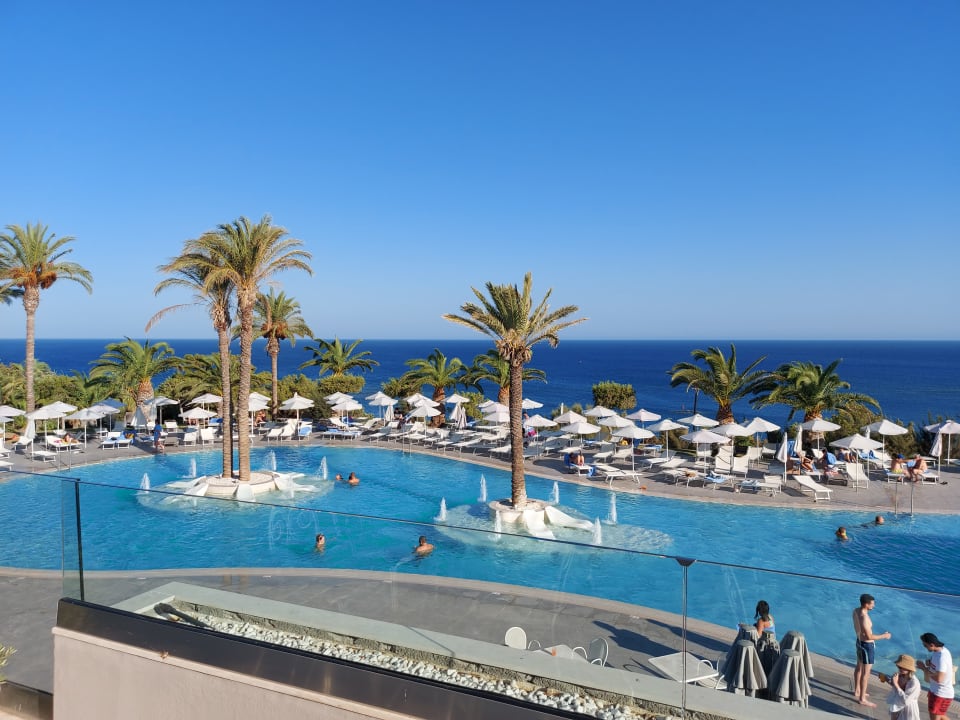 Ausblick Rodos Princess Beach Hotel & Spa