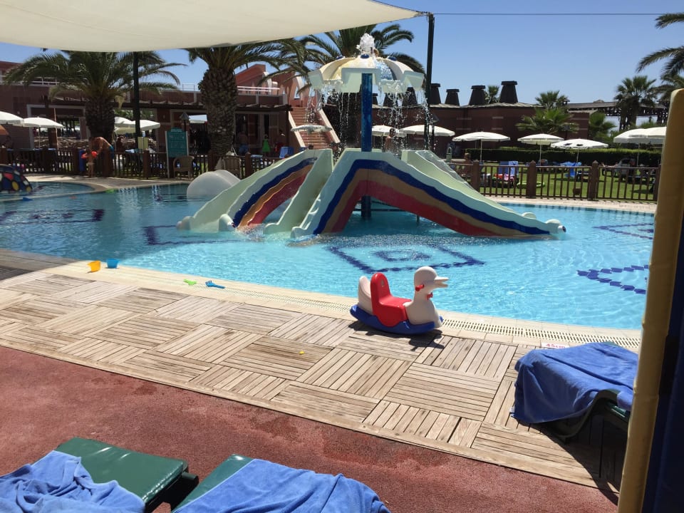 Wieder gespert da Kake im Pool liegt Megasaray Club Belek