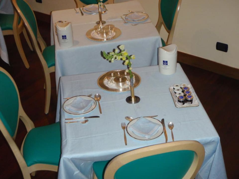 Frühstückstisch Hotel La Residenza
