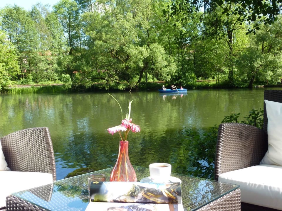 See Terrasse WAGNERS Seehotel Schleusingen