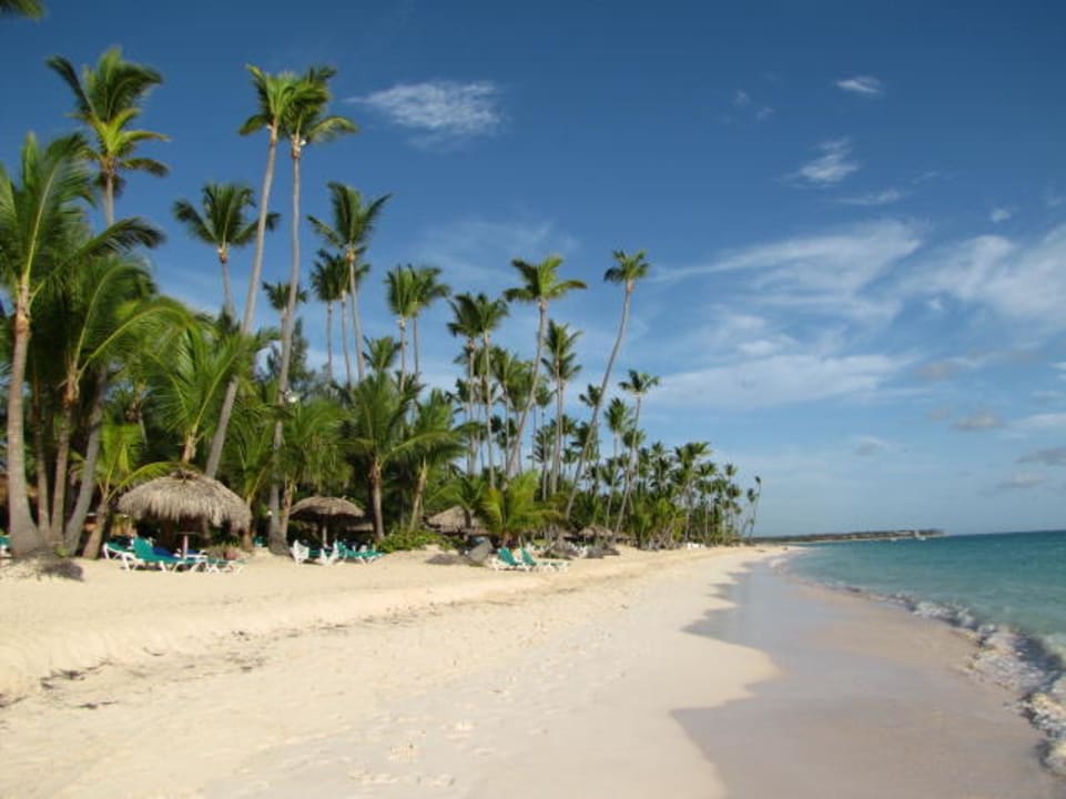 Plaża o poranku Hotel Grand Palladium Palace Resort, Spa & Casino