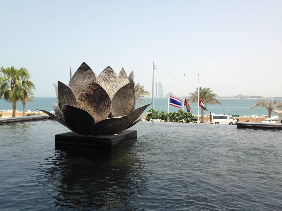 Ausblick vom Haupteingang Anantara The Palm Dubai Resort