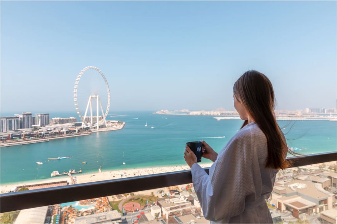 Ausblick Amwaj Rotana Jumeirah Beach Residence
