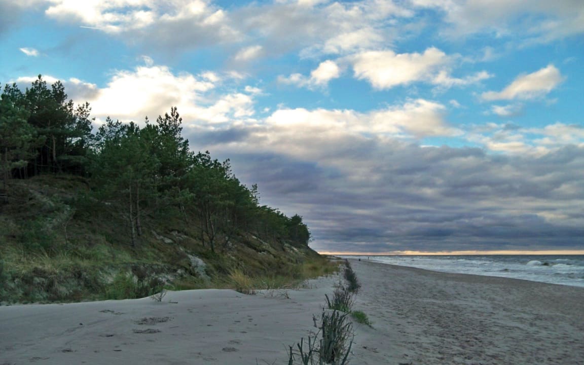 Senatorstrand im November Hotel Senator