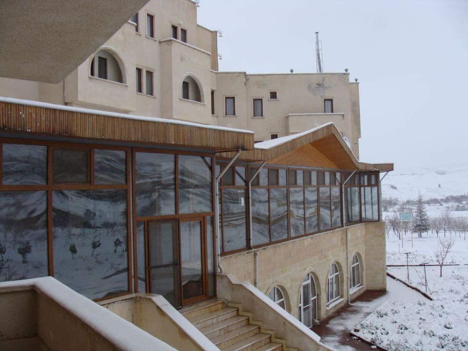 Blick aus dem Zimmerfenster  Hotel Gomeda
