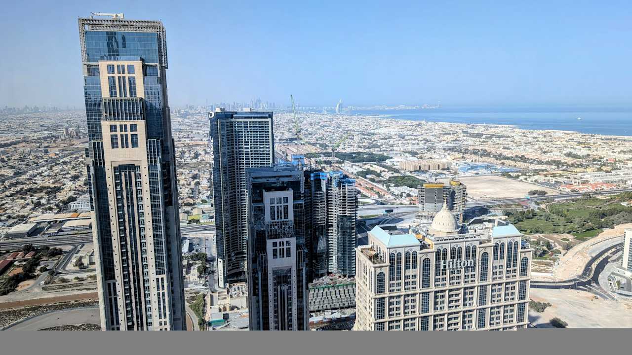 Außenansicht JW Marriott Marquis Hotel Dubai