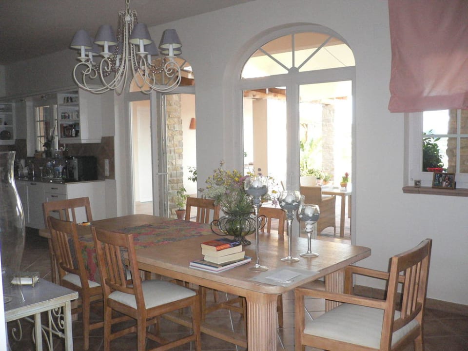 Das Esszimmer in der Finca Finca Klara
