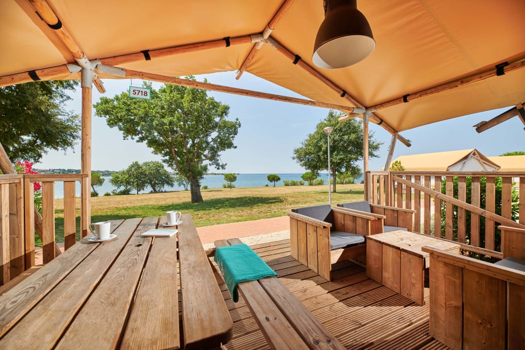 Ausblick Camping Park Umag Glamping