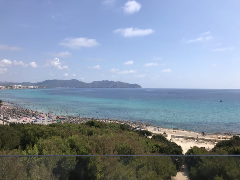 Ausblick Hipotels Bahía Cala Millor