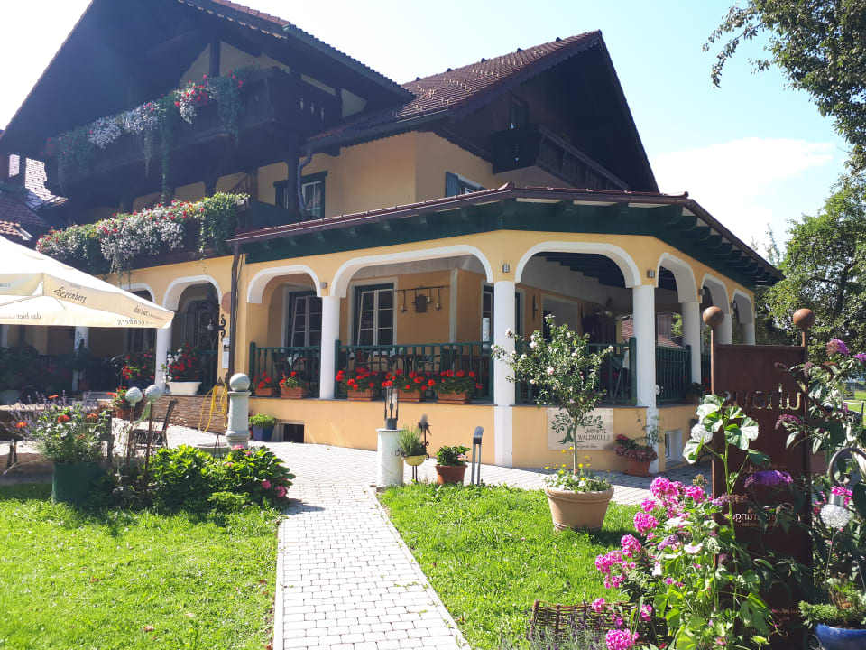 Außenansicht Landhotel Waldmühle