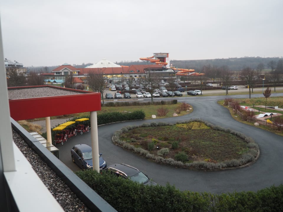 Ausblick All In Red Thermenhotel